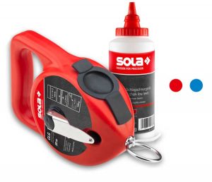 SOLA - CLG 30 SET B - brnkačka 30m + krieda - modrá SOLA www.profimeranie.sk