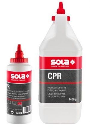 SOLA - CPR 1400 - značkovacia krieda 1400g - červená SOLA www.profimeranie.sk