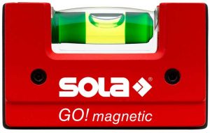 SOLA - GO! magnetic - kompaktná vodováha 6,8cm SOLA www.profimeranie.sk